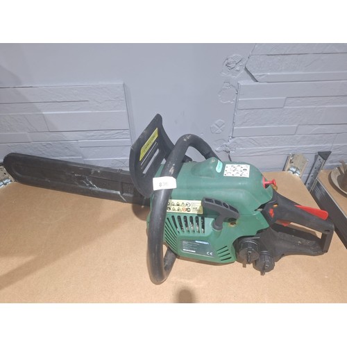 836 - Qualcast Petrol Chainsaw In Working Order (Not Tested)