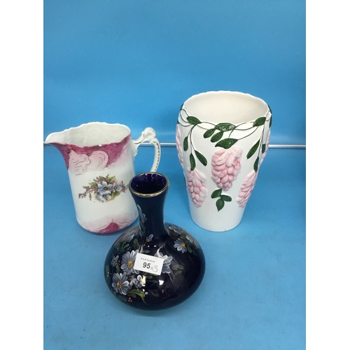 95 - Vintage Jug and 2 Vases