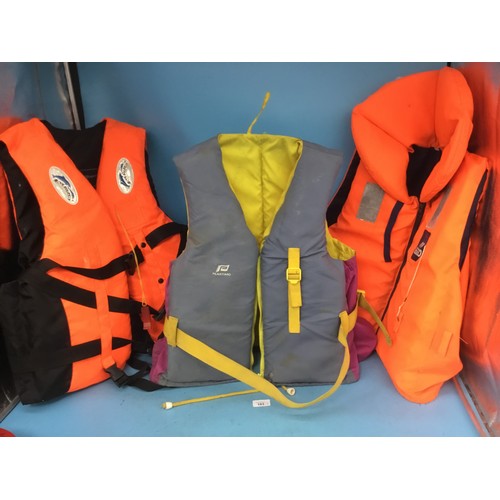 103 - Life Jackets x3 To Include Blue Dolphin, Beacon and Plastimo