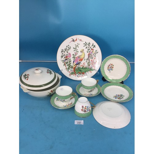 232 - Selection of Minton, Rare Wedgewood and Royal Worcester x10