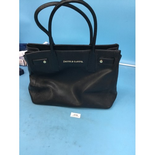 175 - Ladies Smith and Conova Black Bag