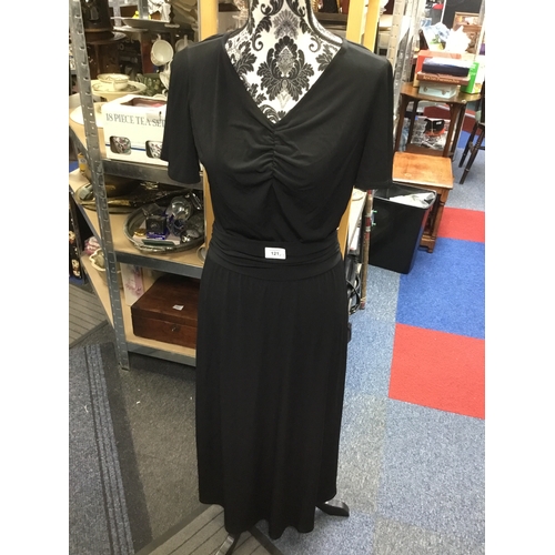 121 - Ruth Langsford Black Dress Size 8 Tall Brand New with Tags and a Black Body Suit Size XL