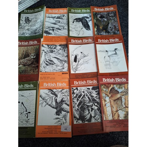 42 - Collectable British Bird Books x20+