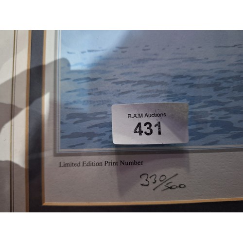 431 - Limited Edition 330 of 500 Hand Signed Print By D R Mason 