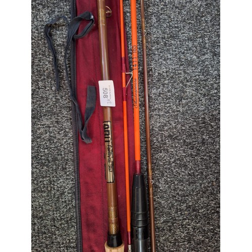 508 - Abu for Flute 9ft Rod and a Shakesphere 1411 Rod