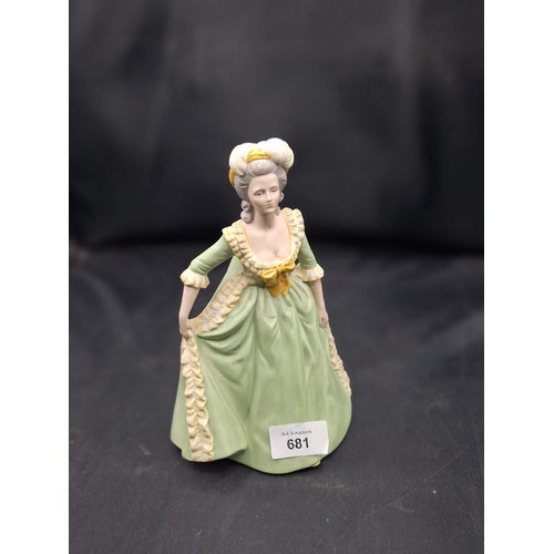 681 - Limited Edition Marie Antoinette Figure By Franklin