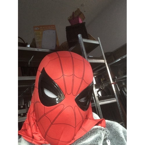 538 - Spiderman mask with blinking eyes