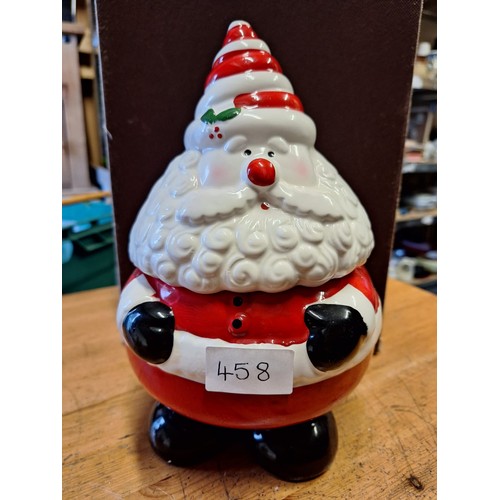 458 - Huge Santa Biscuit Jar