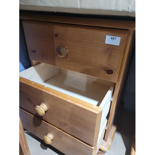 447 - Set Of Bedside Drawers