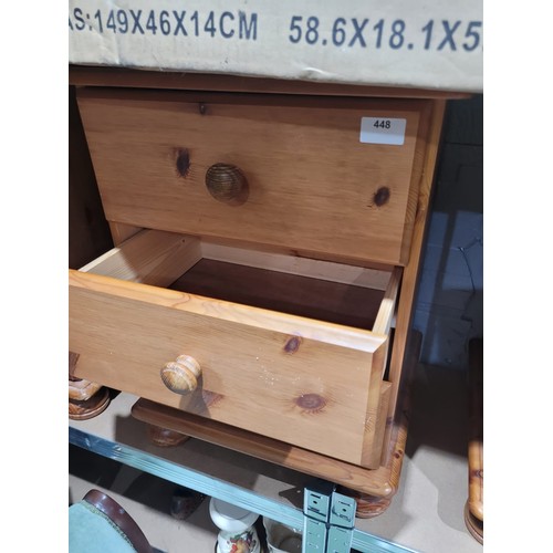 448 - Set Of Bedside Drawers