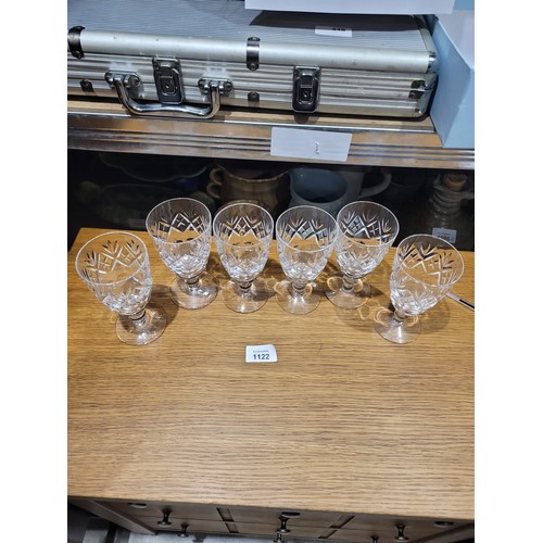 1122 - Brandy Glasses x6