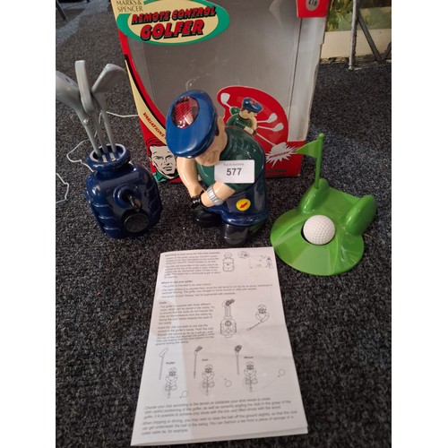 577 - Marks and Spencers Remote Control Golfer