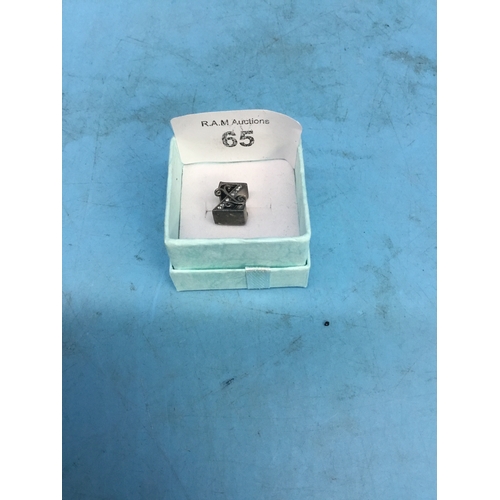 65 - Boxed 925 Silver Charm