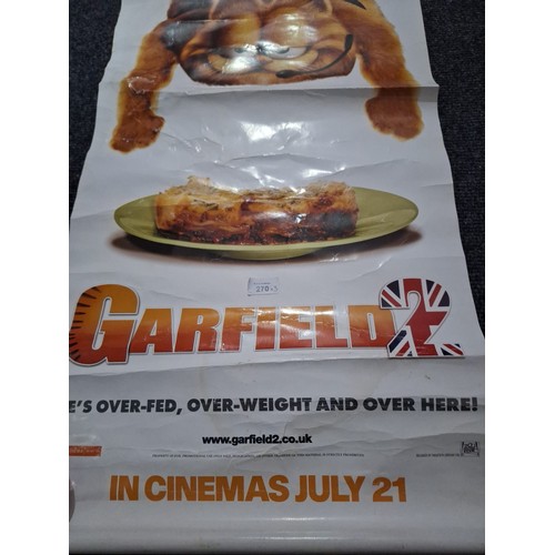 270 - Garfield Movie Posters x3