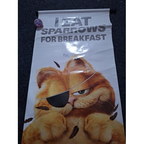 270 - Garfield Movie Posters x3