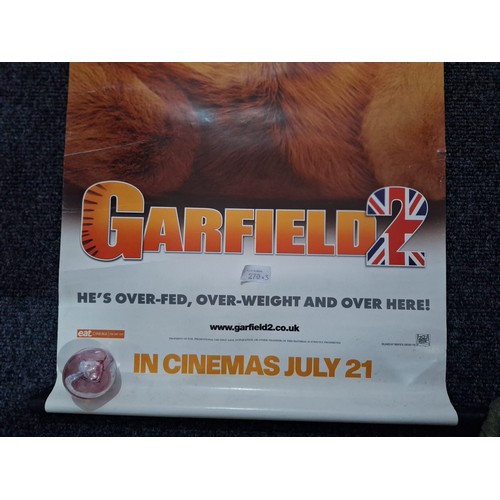 270 - Garfield Movie Posters x3