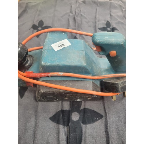 458 - Black and Decker Planer In Working Order