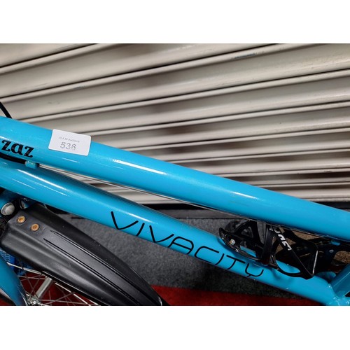 536 - Brand New Blue Pazzaz Vivacity 6 Speed Bike 22