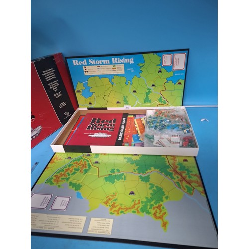 593 - Vintage Red Storm Rising Board Game