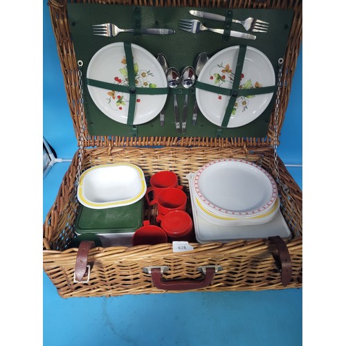 628 - Complete Antler Picnic Set