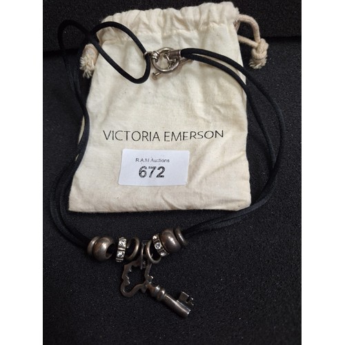 672 - Victoria Emerson Bagged Necklace