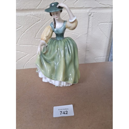 742 - Royal Doulton 8” Buttercup HN2309