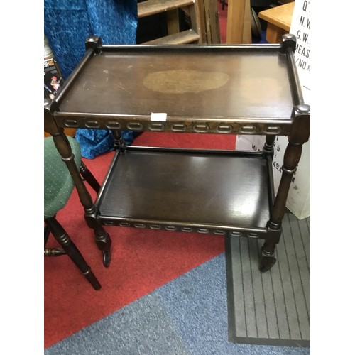 744 - Vintage Hostess Wheeled Trolley In Good Condition