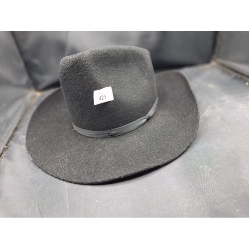 421 - Genuine American cowboy hat 6 3/4 -55