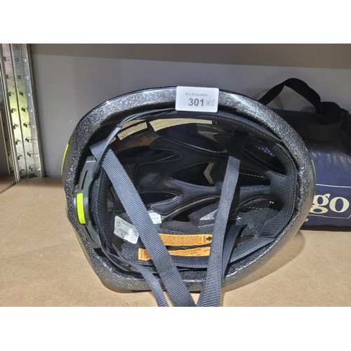 301 - Tent In a Bag and a Bike Helmet Size 58/61cm