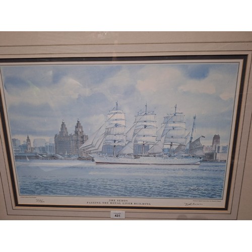 431 - Limited Edition 330 of 500 Hand Signed Print By D R Mason 