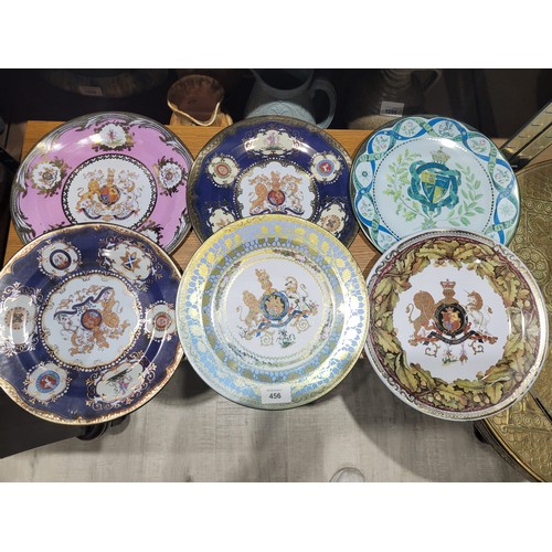 456 - Vintage Plates x6