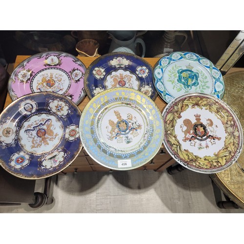 456 - Vintage Plates x6