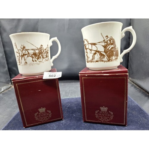 502 - Boxed Limited Edition of 500 Grafton Horse Driving Trials x2