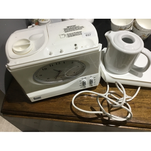 657 - Swan Retro Teasmade In Working Order