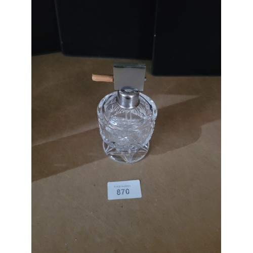 870 - Antique/Vintage Perfume Bottle