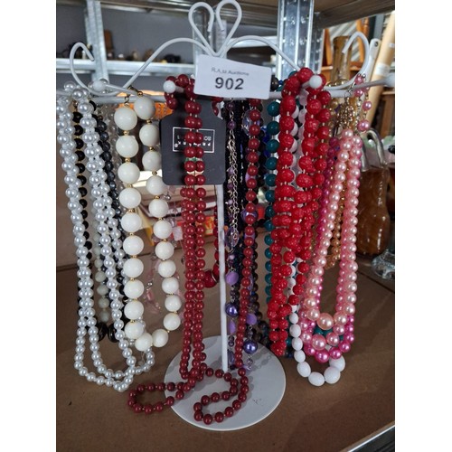 902 - Stand of Fashion and Vintage Jewellery