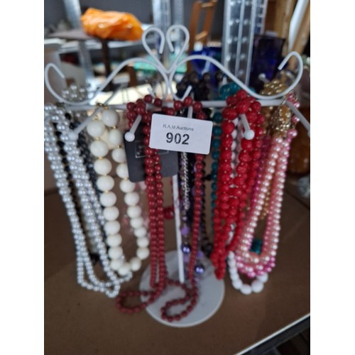 902 - Stand of Fashion and Vintage Jewellery