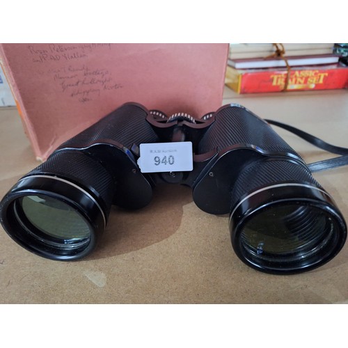 940 - Prinz Lux 10x50 Coated Optic Binoculars In The Box