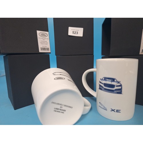 523 - New In The Box Exclusive Mugs Designed For Jaguar-Landrover x2