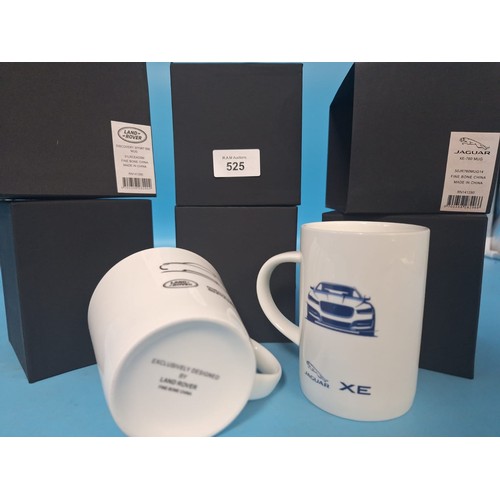 525 - New In The Box Exclusive Mugs Designed For Jaguar-Landrover x2