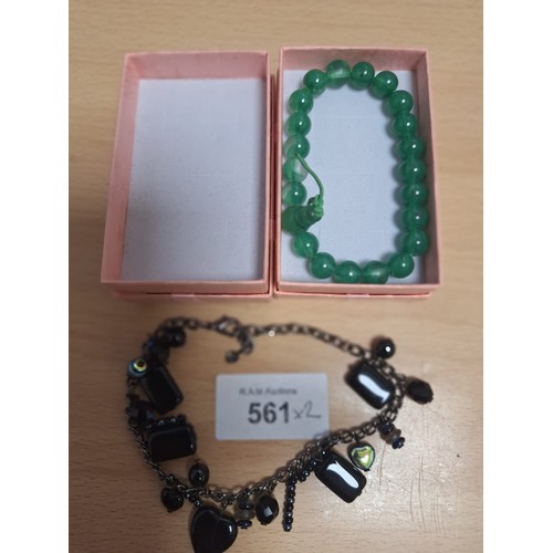 561 - Boxed Fashion and Vintage Jewellery x2 To Include Bracelets x2