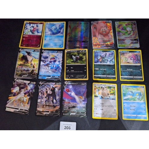 206 - Pokémon Cards x27 (presented by vendor some rare)