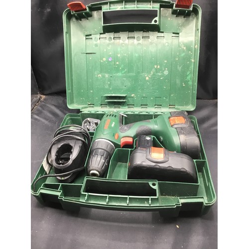 1035 - Untested Bosch Drill In The Case With Extra Battery and Charger