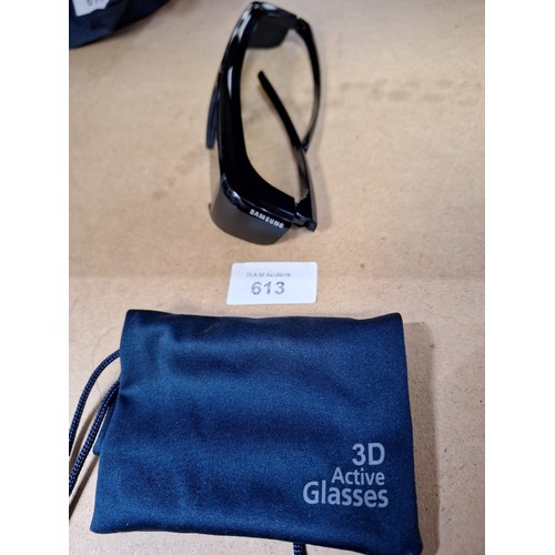 613 - Samsung 3D Active Sunglasses In a Pouch RRP £179.00