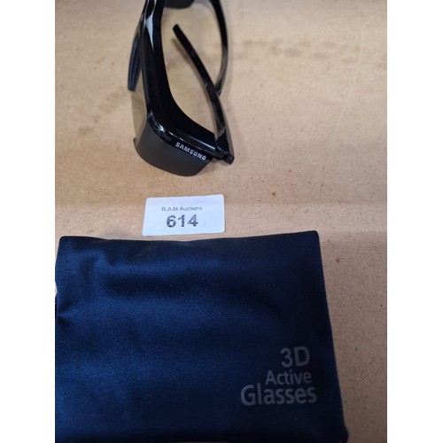 614 - Samsung 3D Active Sunglasses In a Pouch RRP £179.00