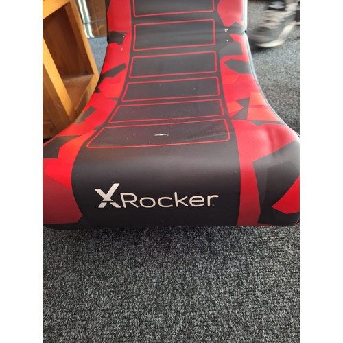 57 - Gaming Chair By Rocker In Red and Black