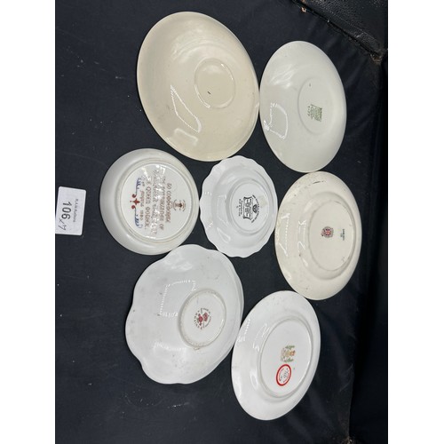 106 - Royal Family Plates and Saucers x7