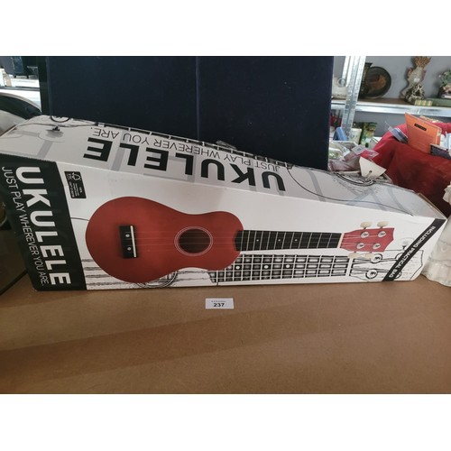 237 - New Ukulele With a Bag In The Box