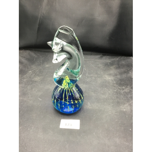 178 - Murano Glass Seahorse