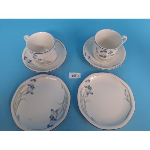 458 - Royal Doulton Minerva Trios x2